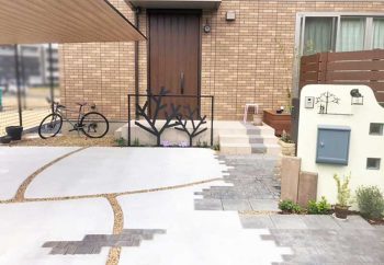 駐車場 施工例 滋賀県 草津市