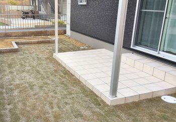 タイルテラス 施工例 滋賀県 甲賀市