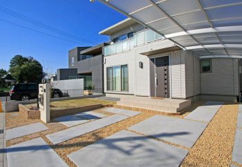 駐車場 施工例 滋賀県 甲賀市