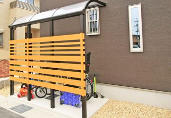 フェンス 樹脂製フェンス 施工例 滋賀県 大津市