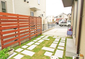 フェンス 木製フェンス 施工例 滋賀県 大津市