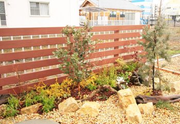 フェンス 木製フェンス 施工例 滋賀県 彦根市