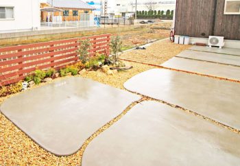 駐車場 施工例 滋賀県 彦根市