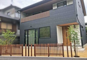 フェンス 木製フェンス 施工例 滋賀県 草津市