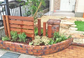 フェンス 木製フェンス 施工例 滋賀県 守山市