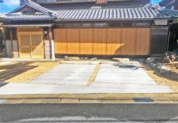 駐車場 施工例 滋賀県 草津市