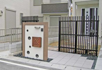 フェンス アルミ製フェンス 施工例 滋賀県 大津市